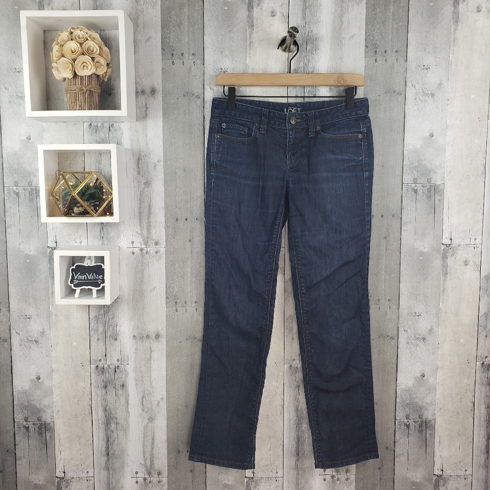 2/$20 LOFT | Petite Modern Straight Jeans
